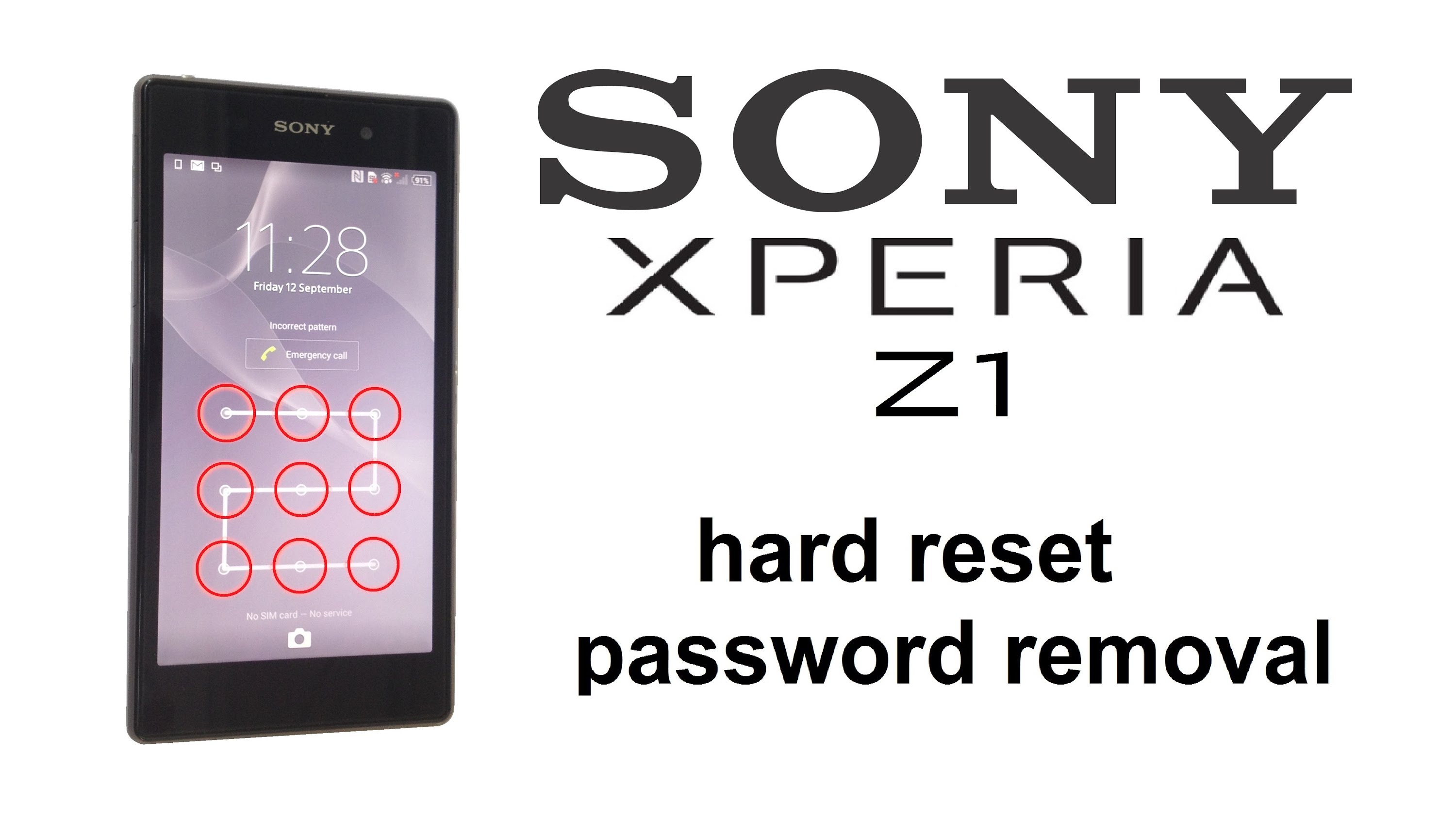 Cum se face un hard-reset pe Sony Xperia Z1?