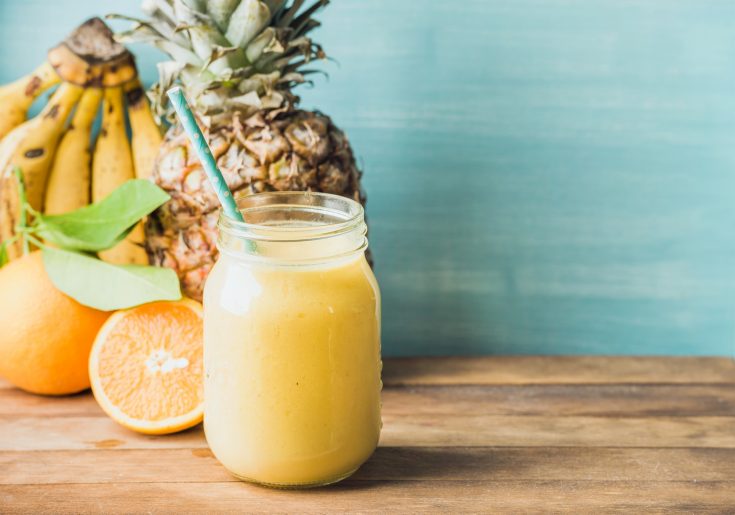 Pineapple Mango Vitamin C Booster Smoothie