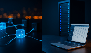 Cum diferă blockchainul de o bază de date tradițională?