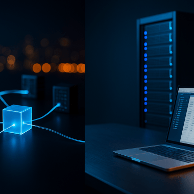 Cum diferă blockchainul de o bază de date tradițională?