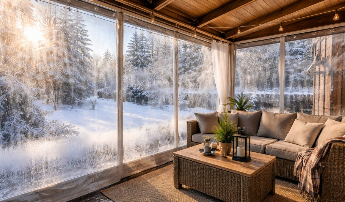 Cât de transparentă rămâne folia PVC după un sezon de iarnă