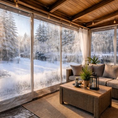 Cât de transparentă rămâne folia PVC după un sezon de iarnă