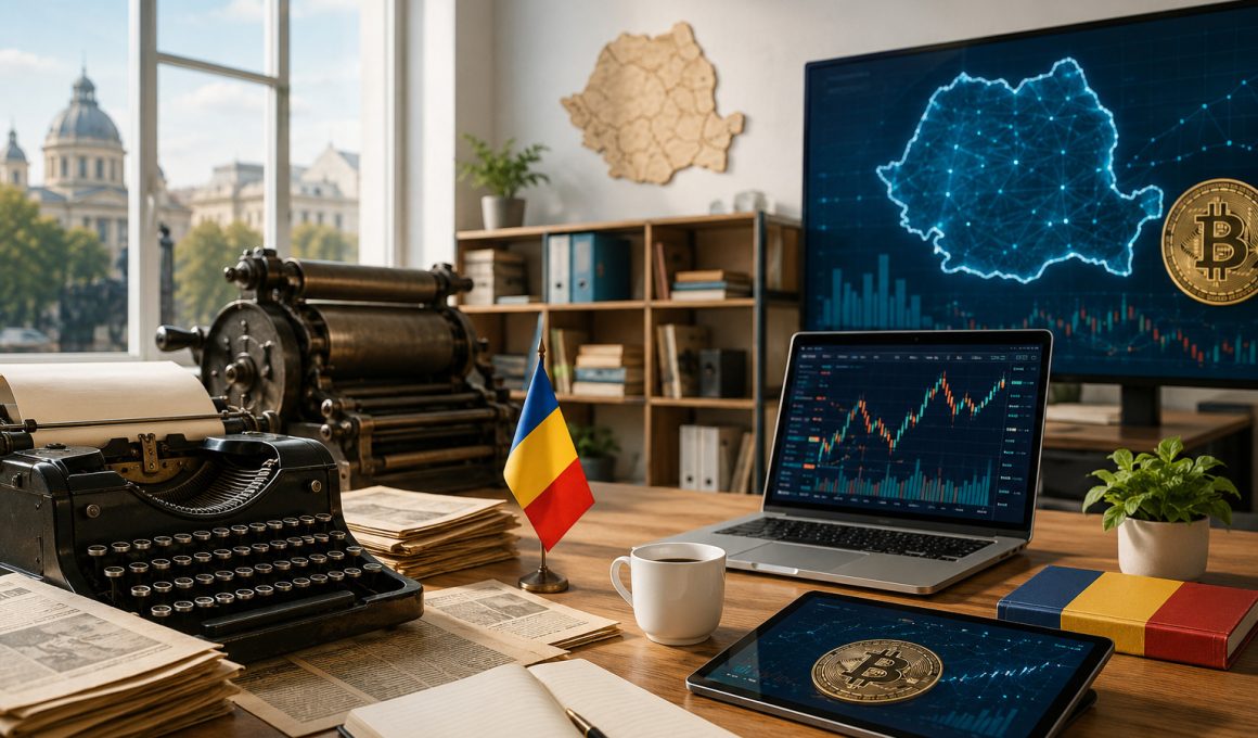 Care este cea mai veche publicație de știri crypto din România