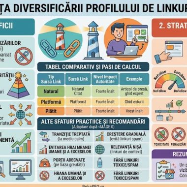 Importanța diversificării profilului de linkuri externe Rokaseo.ro